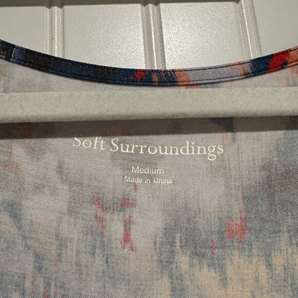 Soft Surroundings Nanette Stretch Jersey Knit Maxi Dress Size Medium - Picture 5 of 7